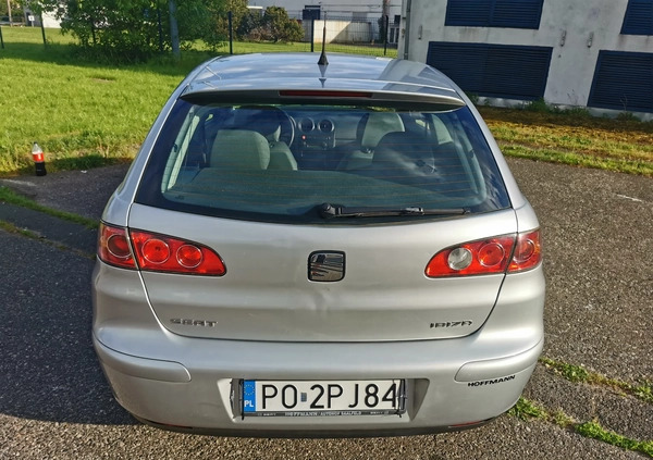 Seat Ibiza cena 4000 przebieg: 141605, rok produkcji 2004 z Poznań małe 92